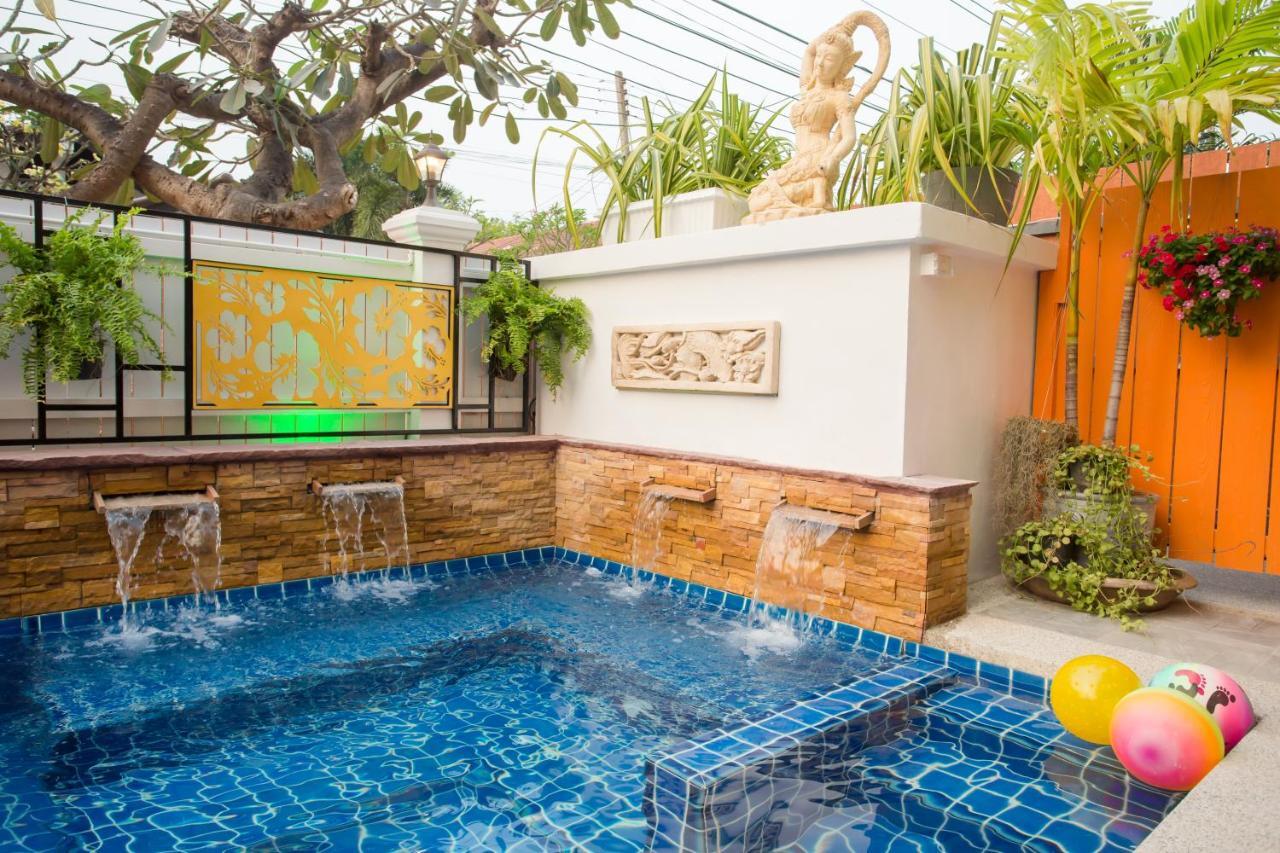 Pattaya Pool Villa 39B 300 Mater To Beach Gate Exterior foto